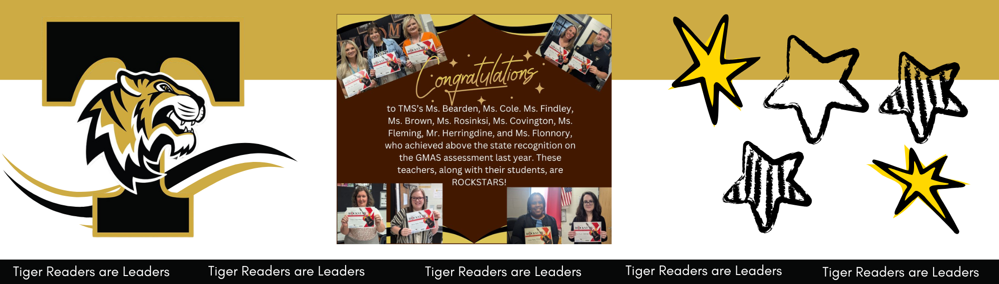 Congratulations to Our Rockstar Teachers!