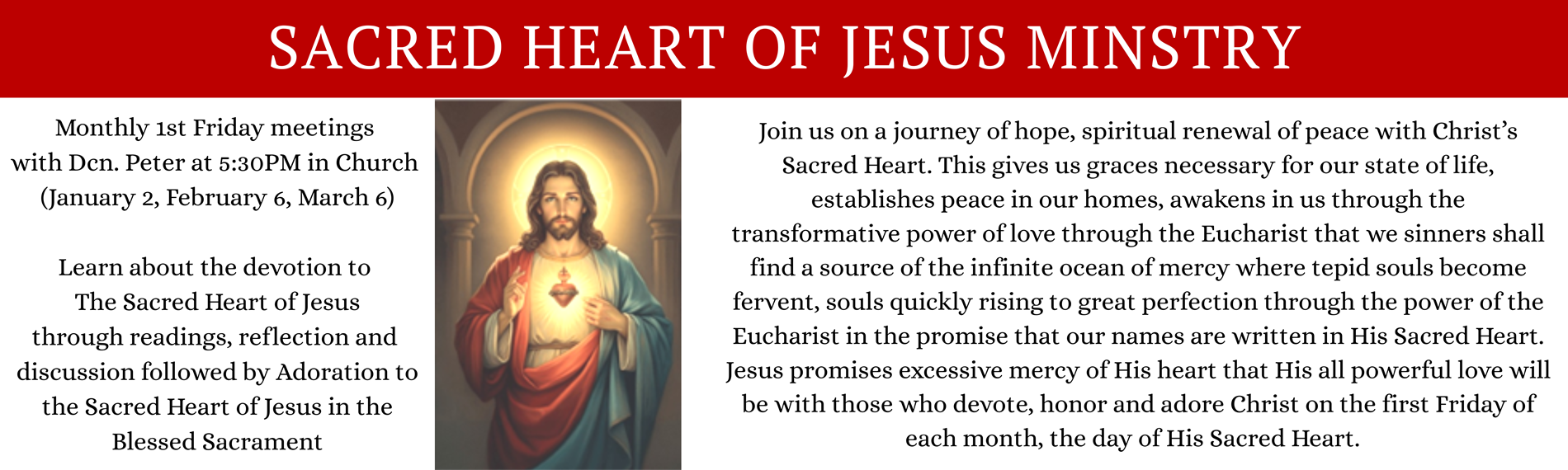 Sacred Heart of Jesus Ministry