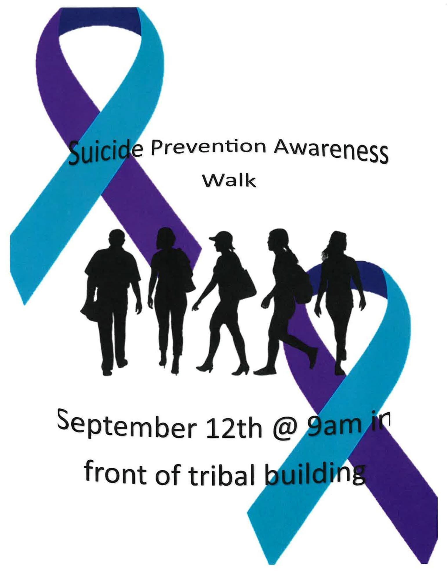 Suicide Prevention Awareness Walk