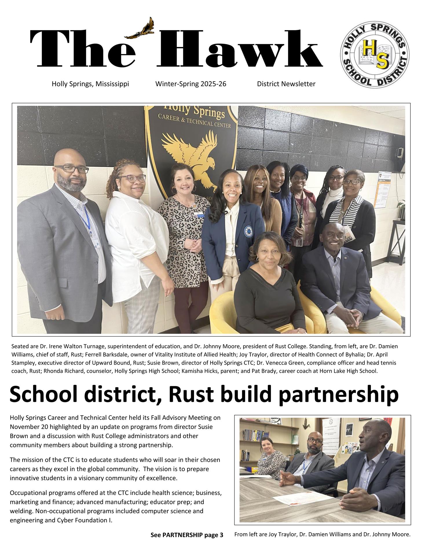 The Hawk, Issue 8, Winter-Spring 2025-2026 The Hawk, Issue 8, Winter-Spring 2025-2026