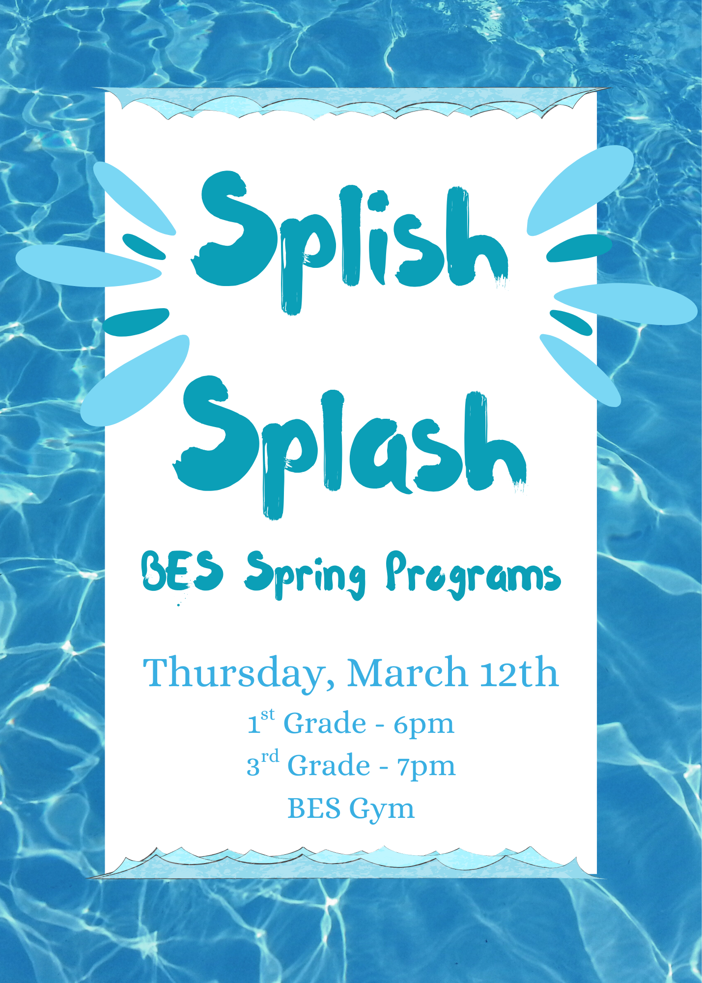 flyer for music programs