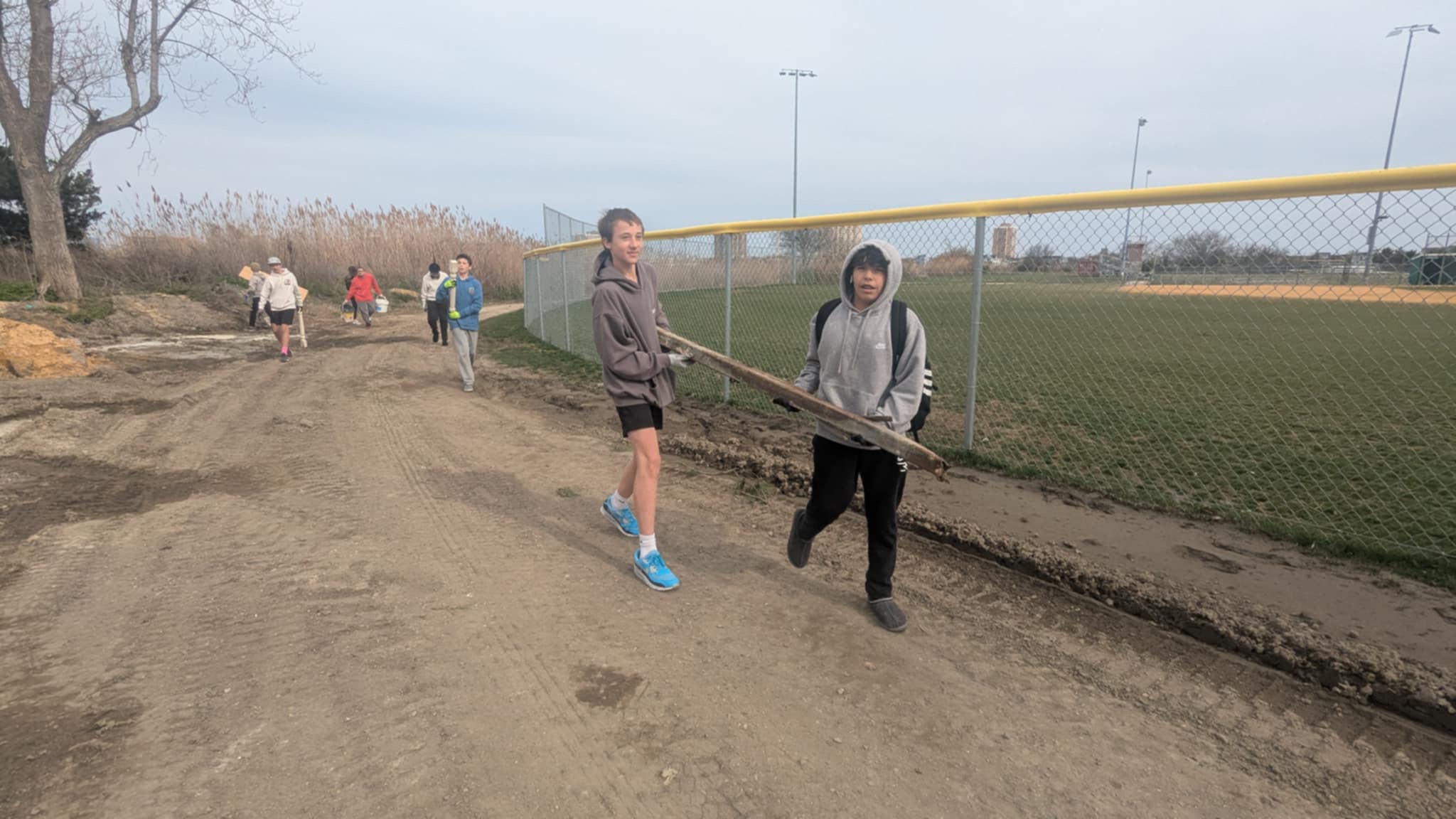 VECC Beach cleanup April 2025