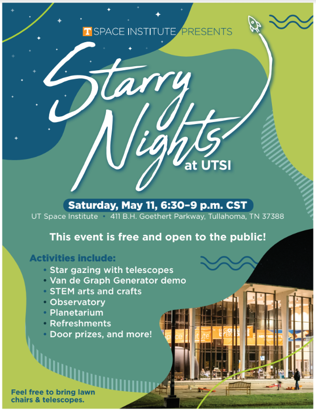 UTSI starry nights flyer