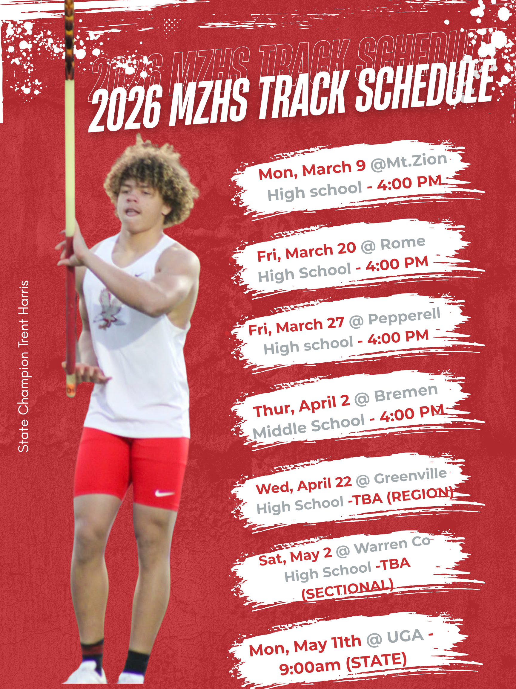 Track Schedule
