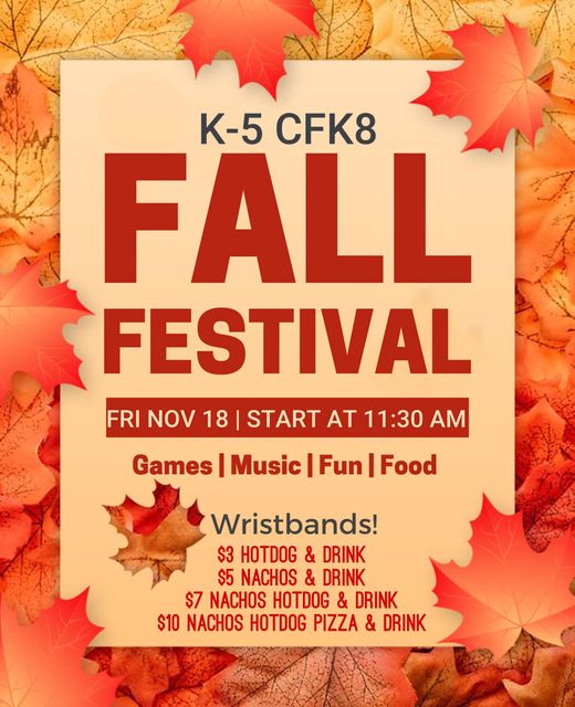 K-5 Fall Festival