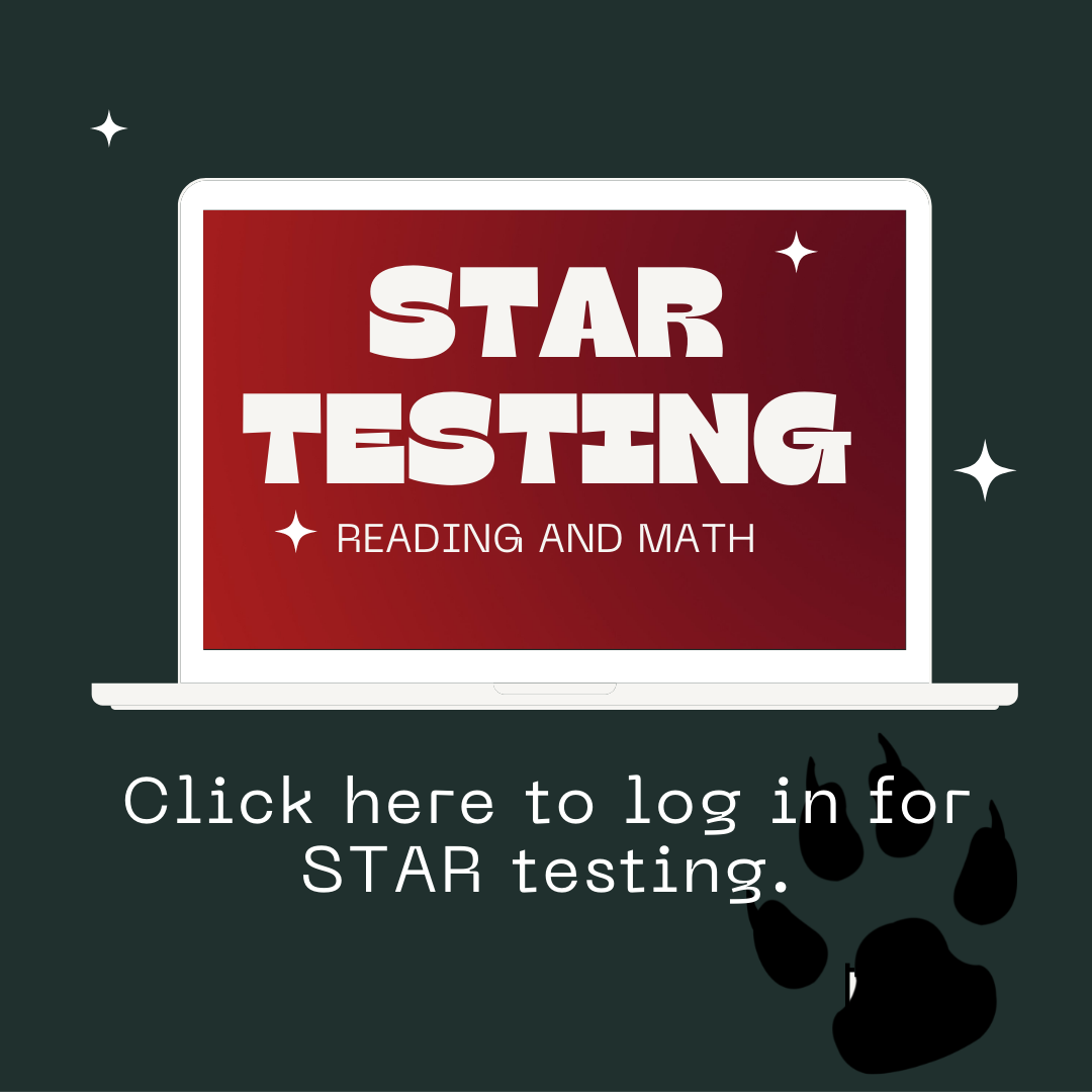 STAR Testing with embedded link to testing site.