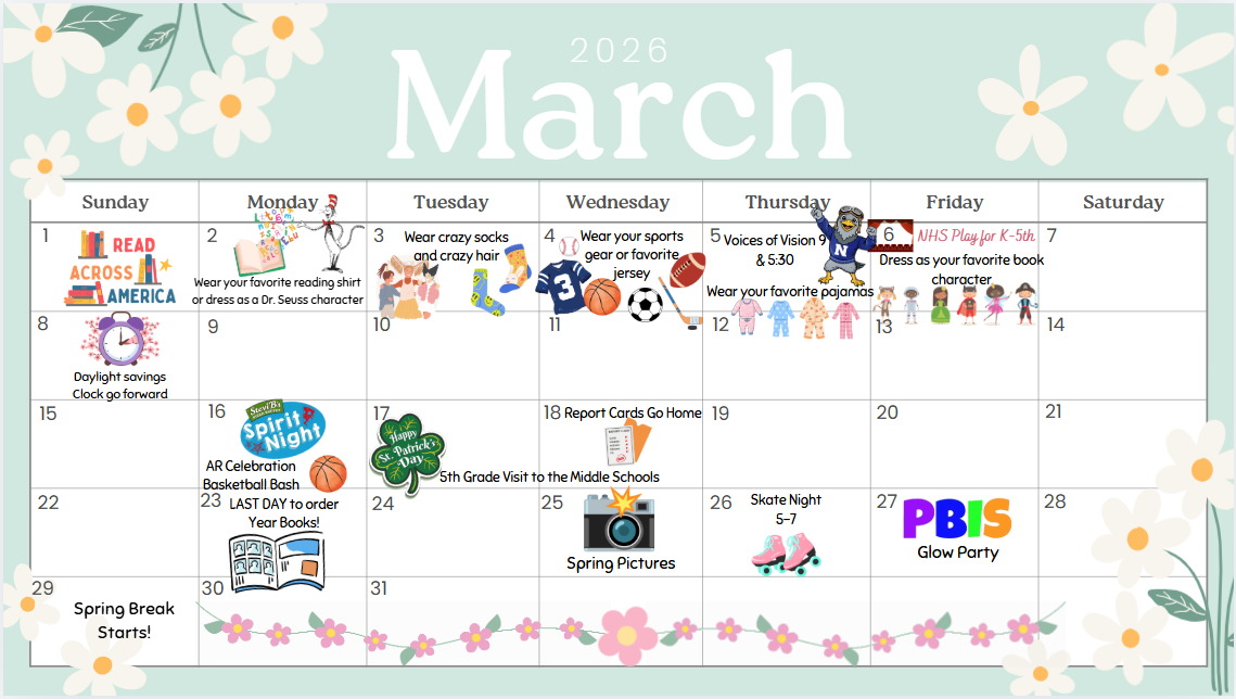 March 2026 Calendar