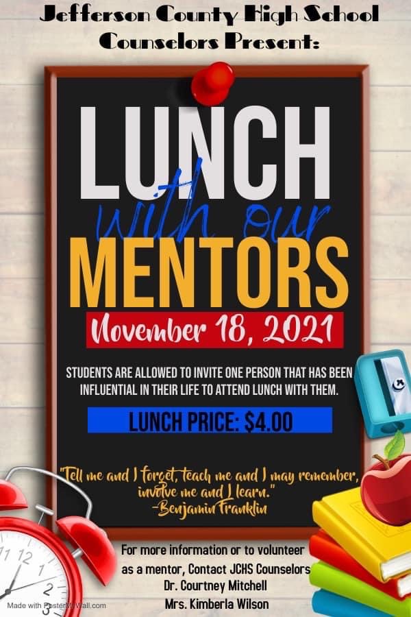 JCHS Lunch With Mentors