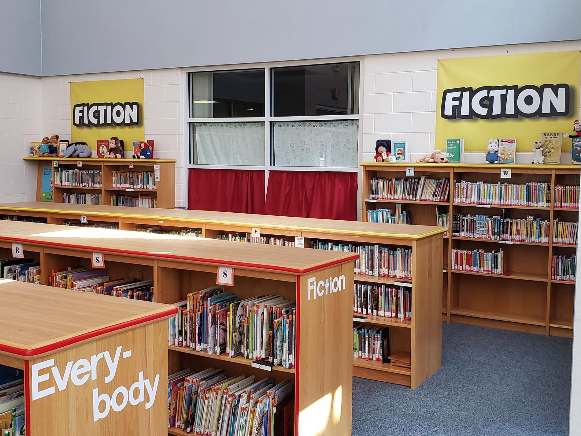 fiction section