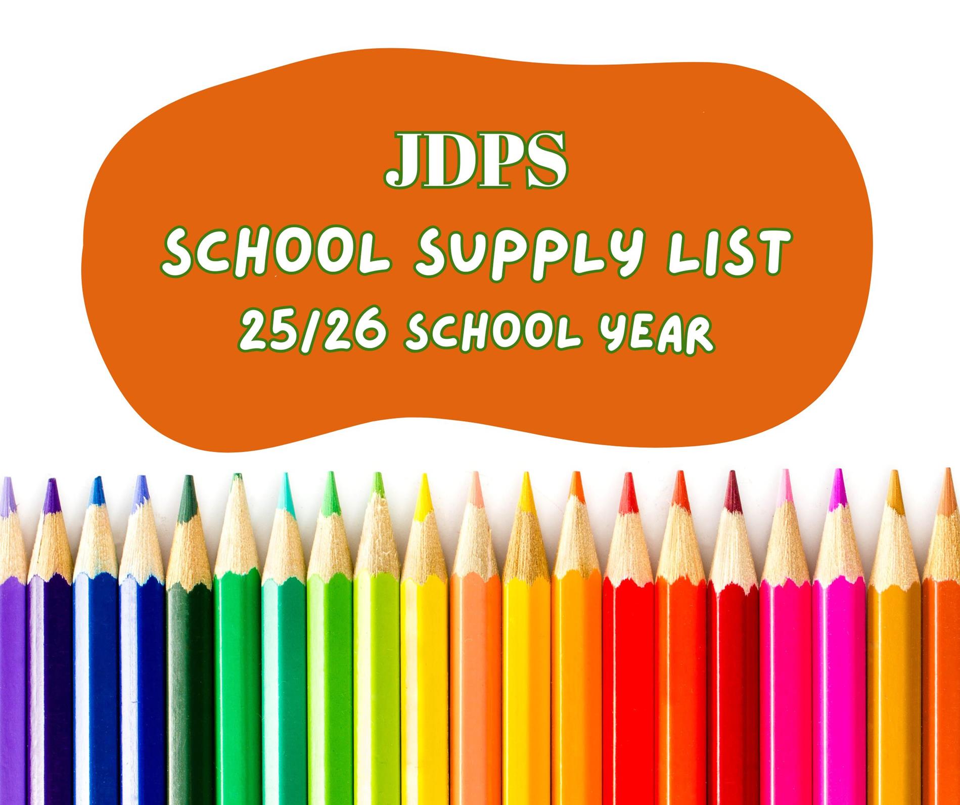 jdps supply list
