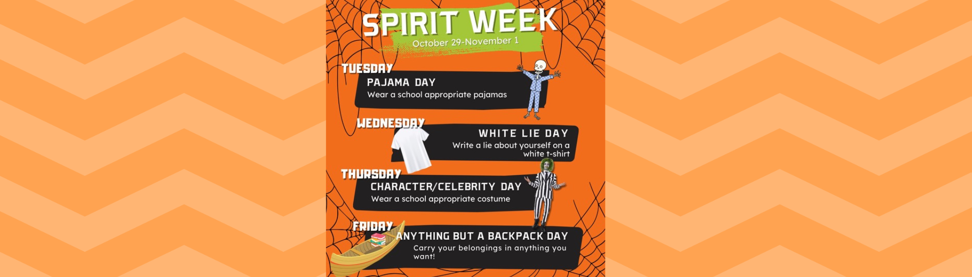 Spirit Week 10-24