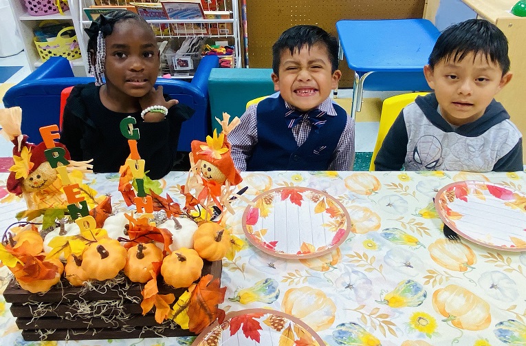 THANKSGIVING IN PRE-K
