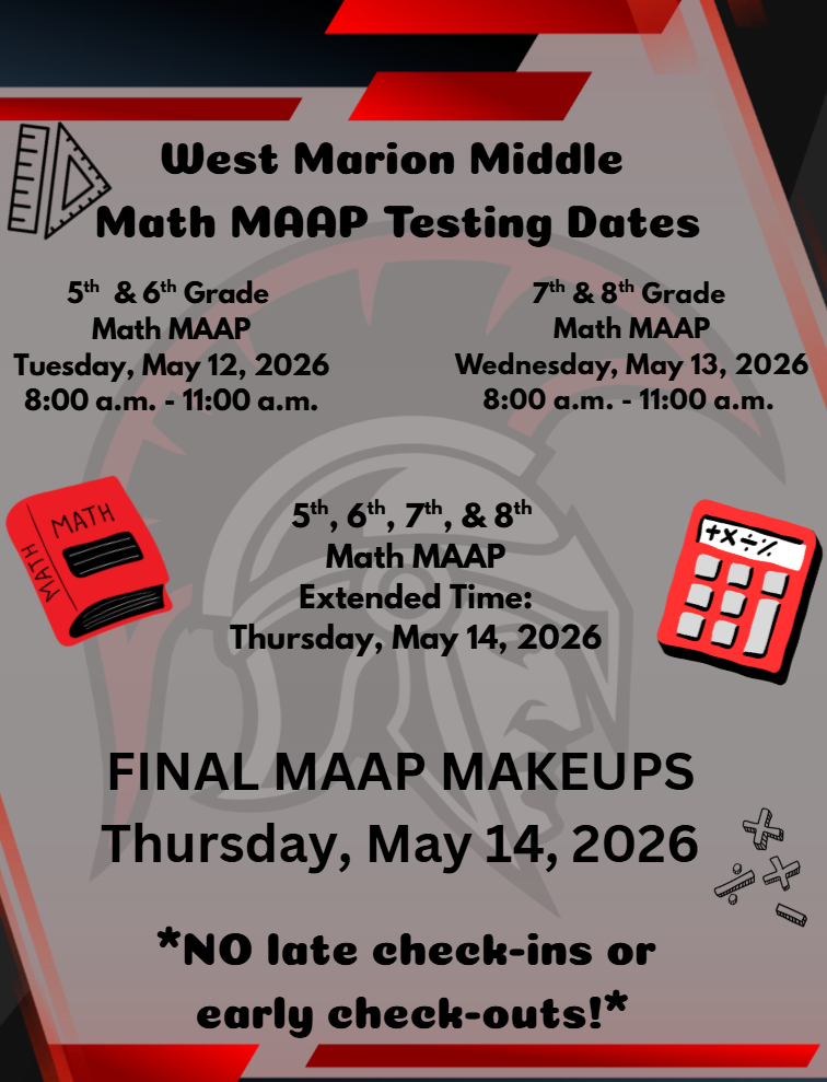 Math MAAP Testing Dates