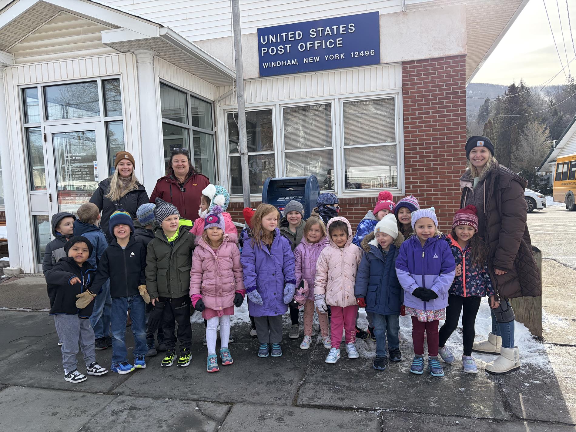 Kindergarten Letters to Santa Delivery