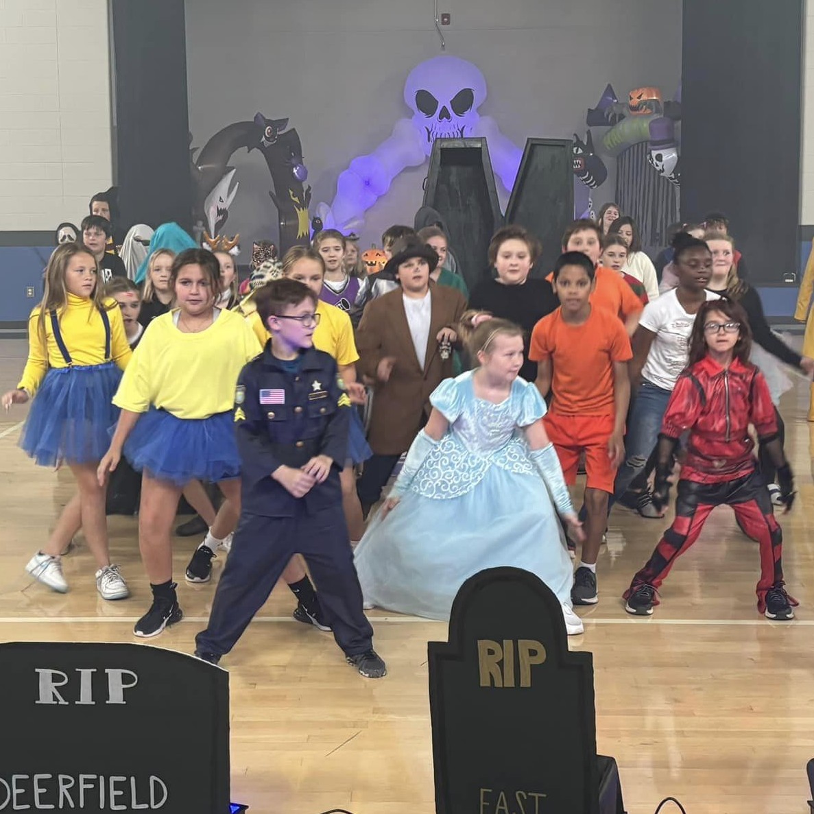 5th grade Thriller dance