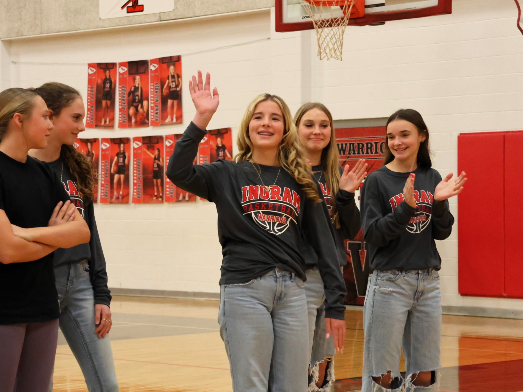 Middle School Recognition - Halftime 1.16.26