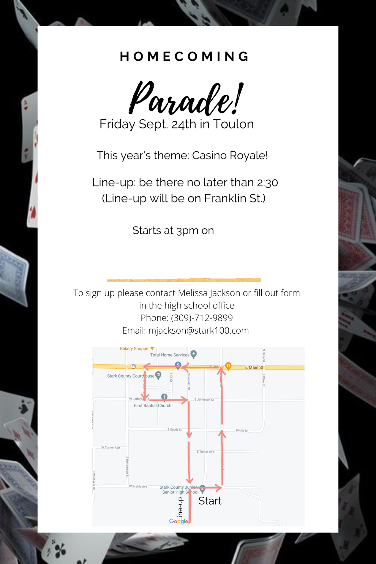 HC Parade Info
