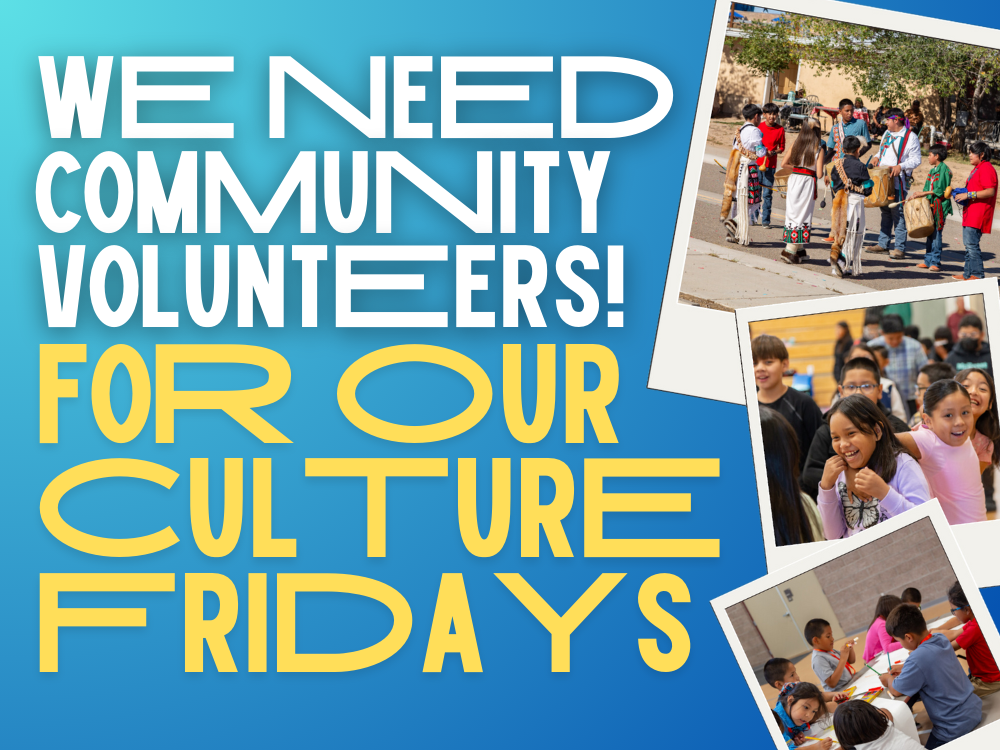 Community Volunteers Needed for Culture Fridays!