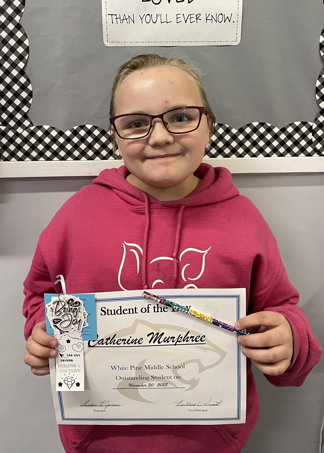 Student of the Day 11/30/2022
