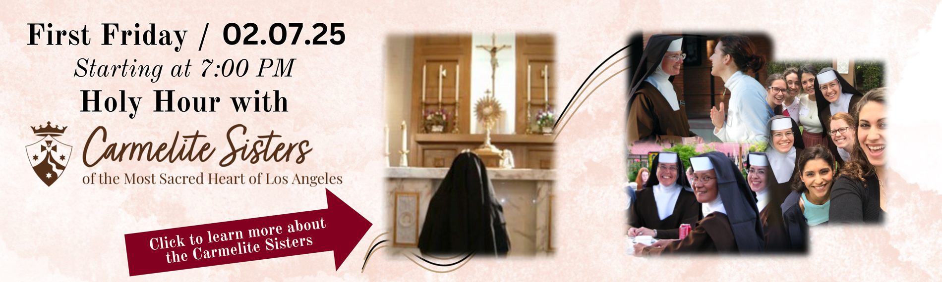 Holy Hour with Carmelites Fri 02.07.25 