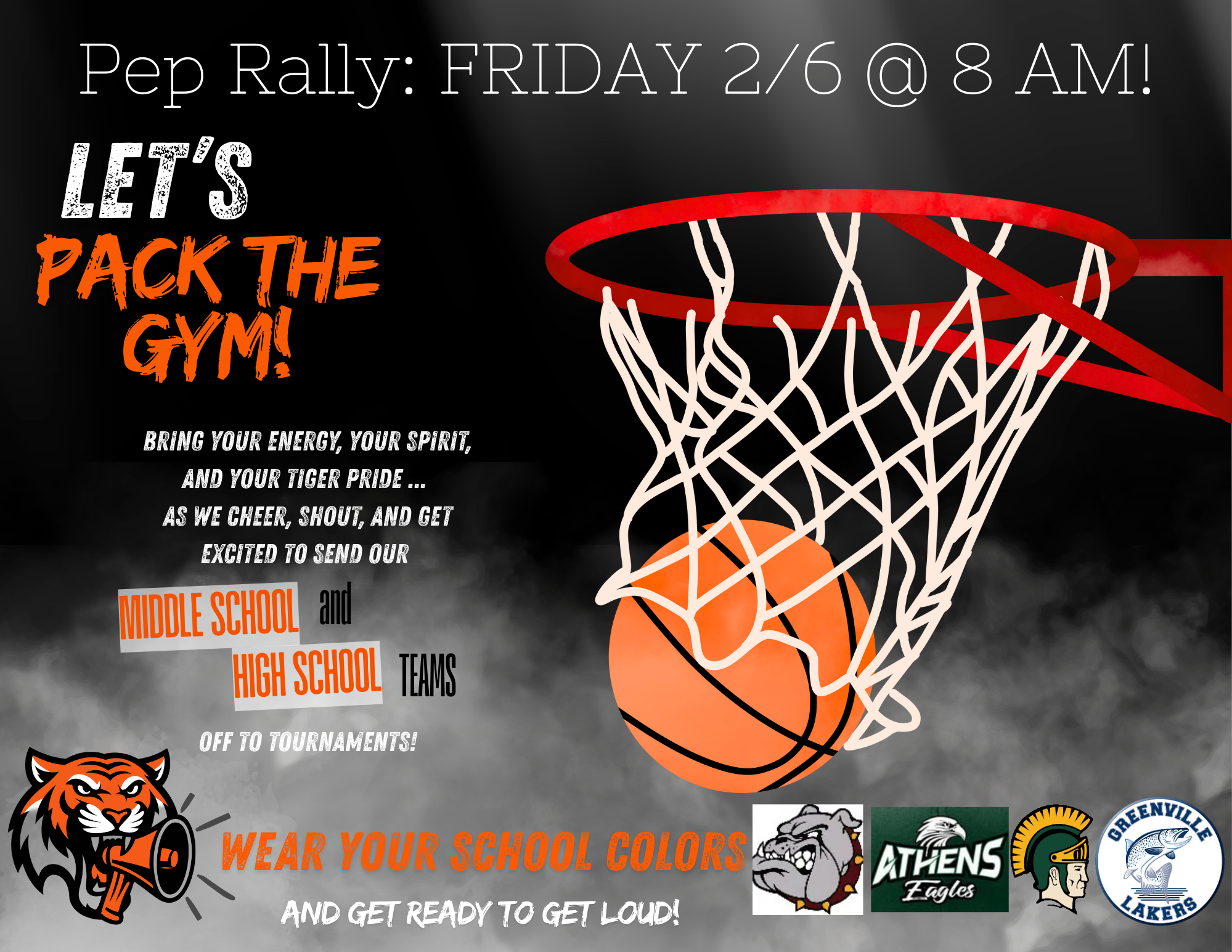 pep rally flyer!