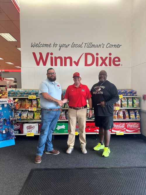 Winn Dixie donates generously to CJ Mosley Football Skills Camp!