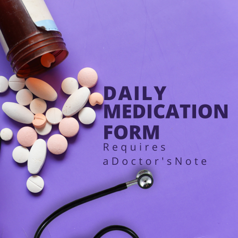 Daily Medication form