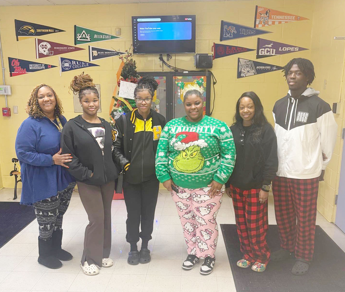 Seniors deliver Christmas gifts