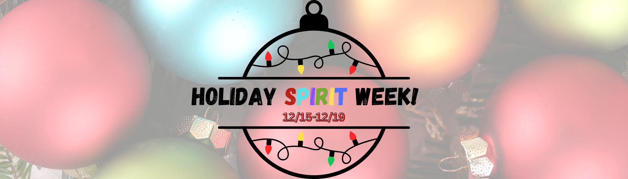 Holiday Spirit Week