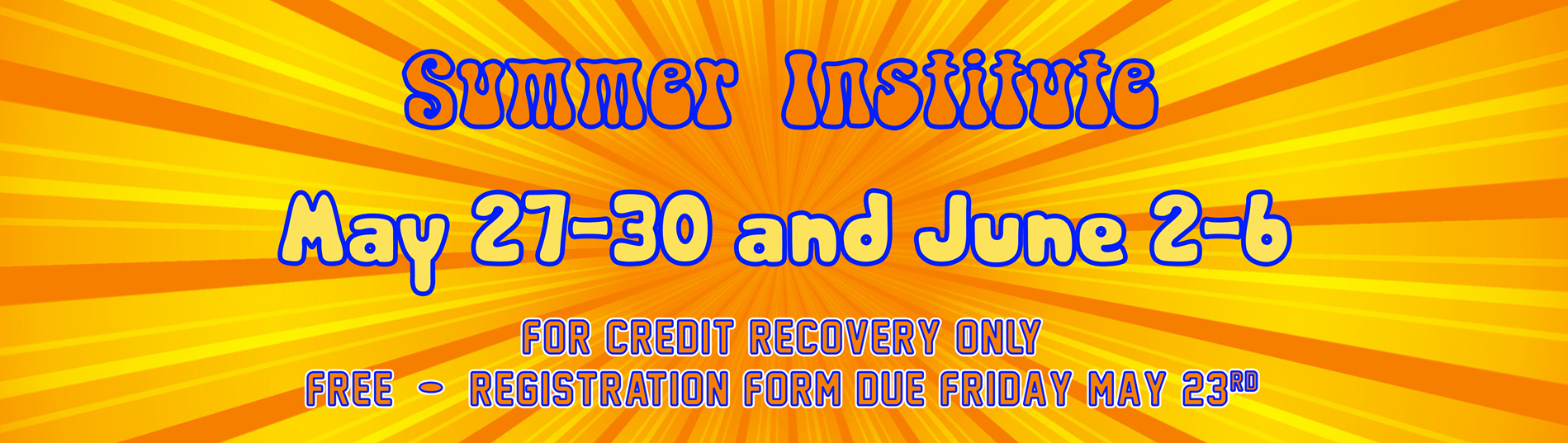2025 Summer Institute