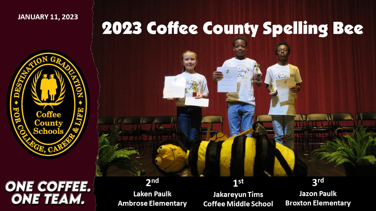 2023 Spelling Bee Winners