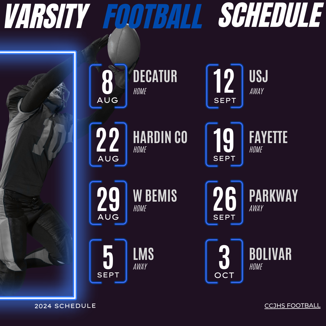 JH Football Schedule