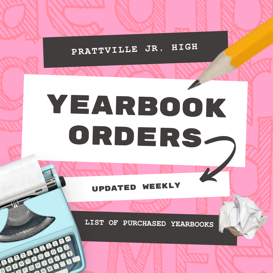 Yearbook Order LIst PJHS updated weekly