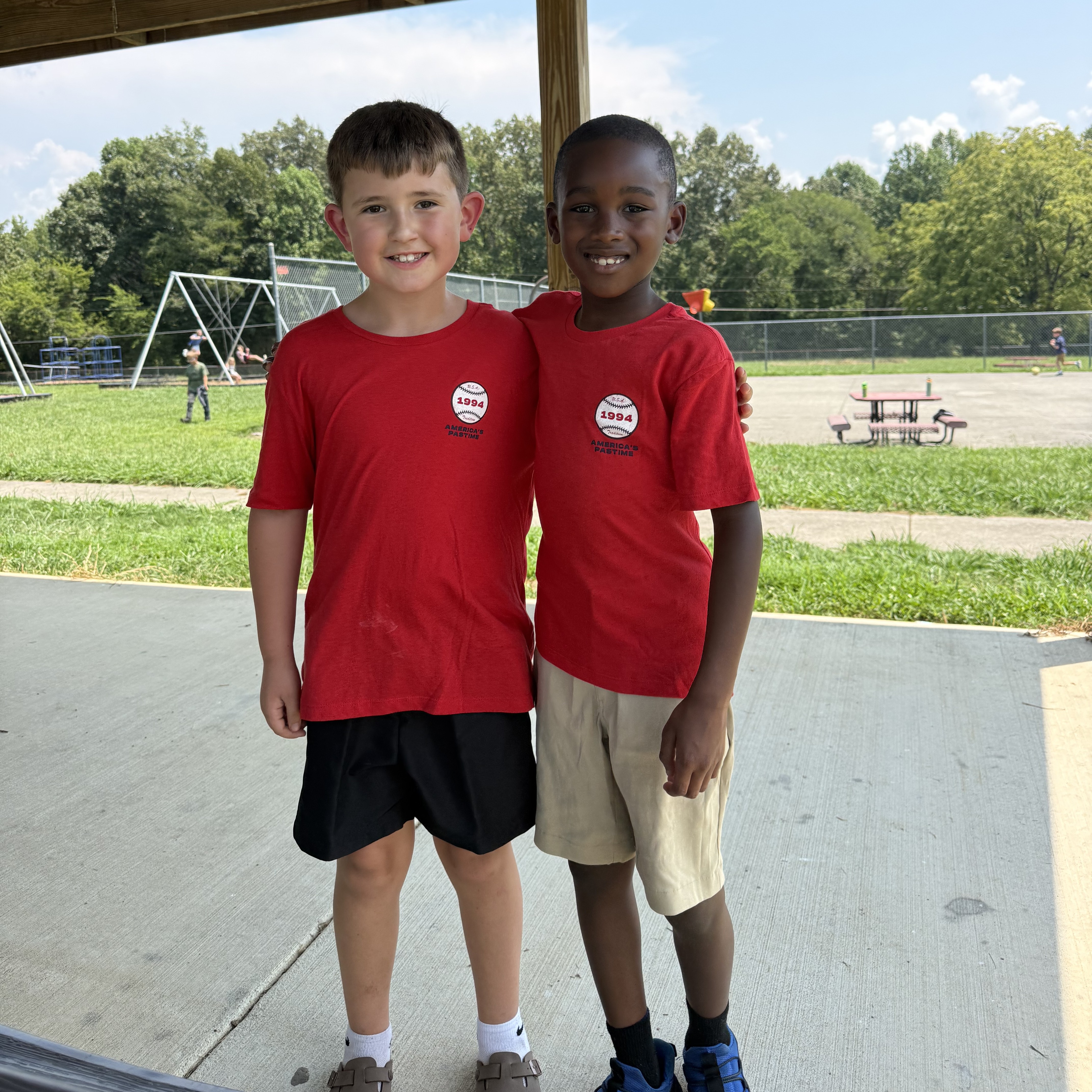Friends at recess