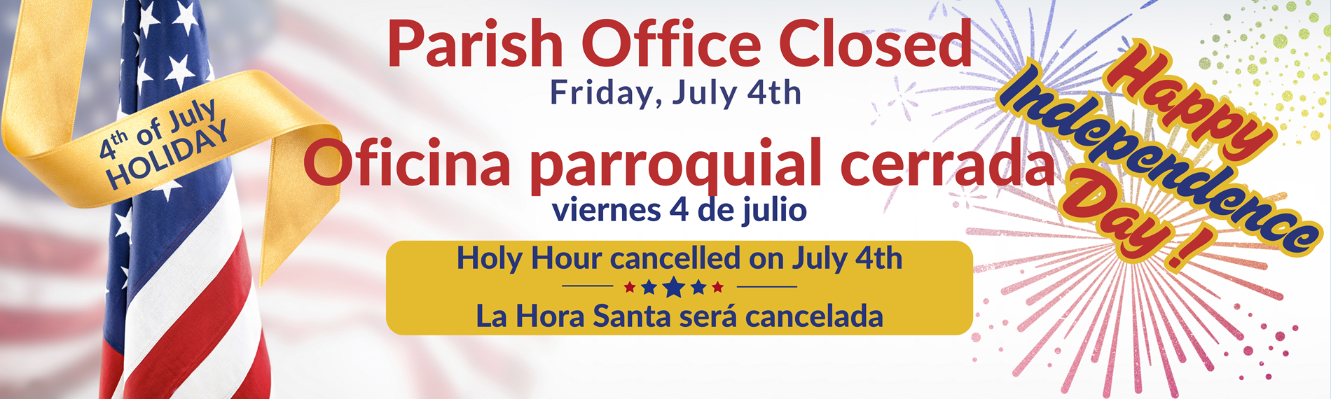 Office Closed July 4th