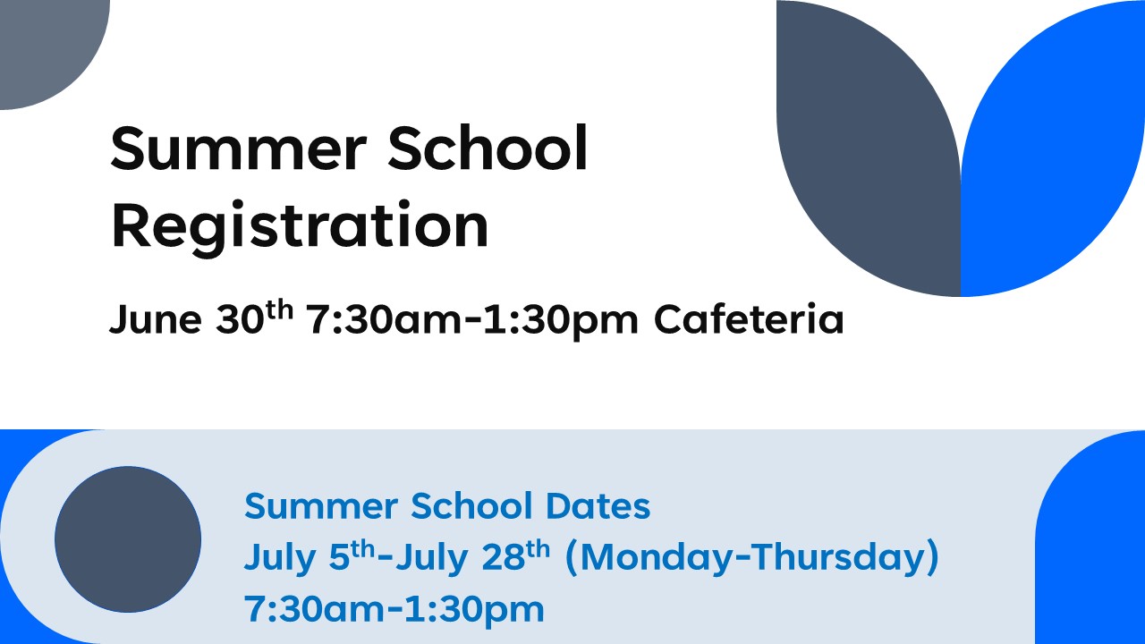 summer school info