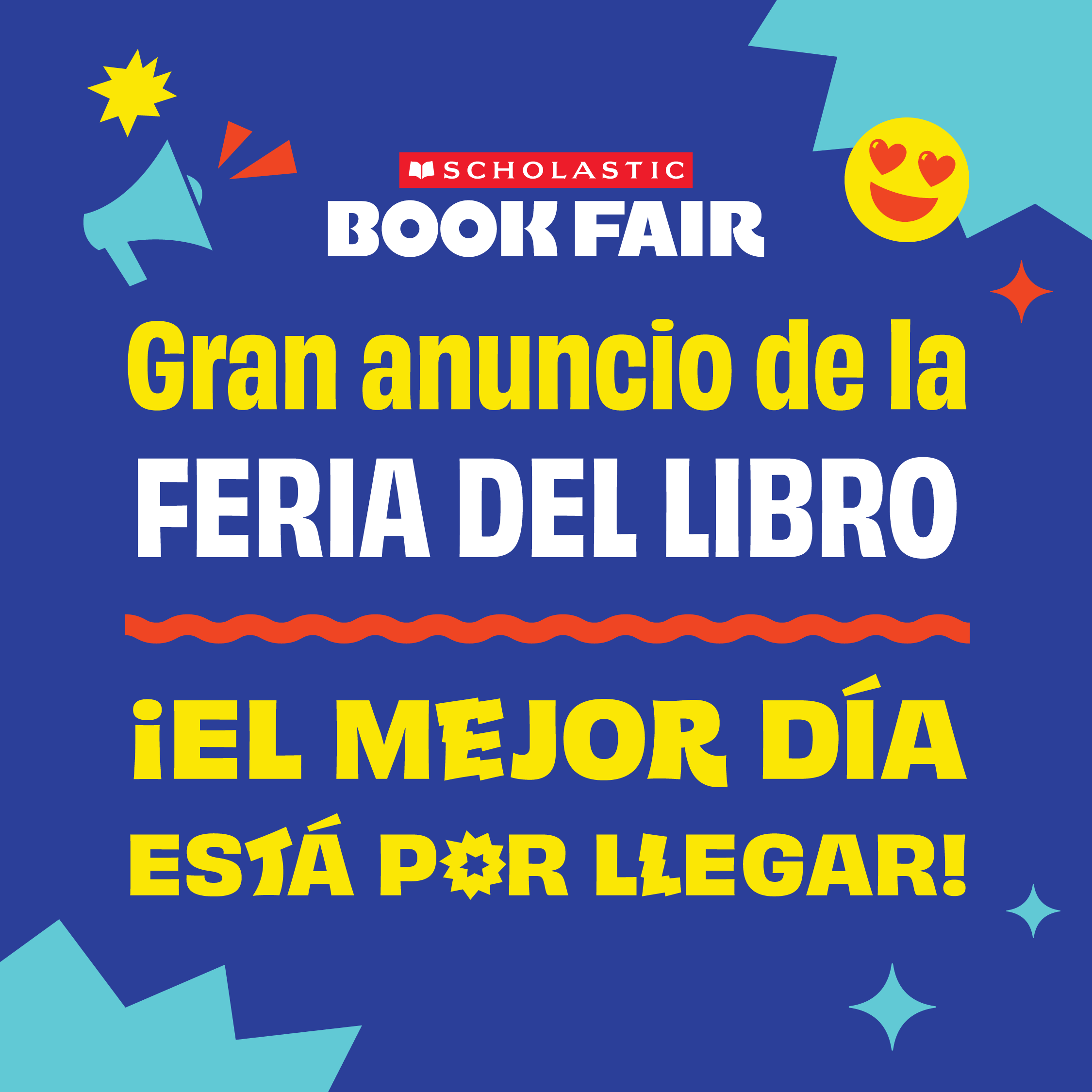 Book Fair Announcement Spanish