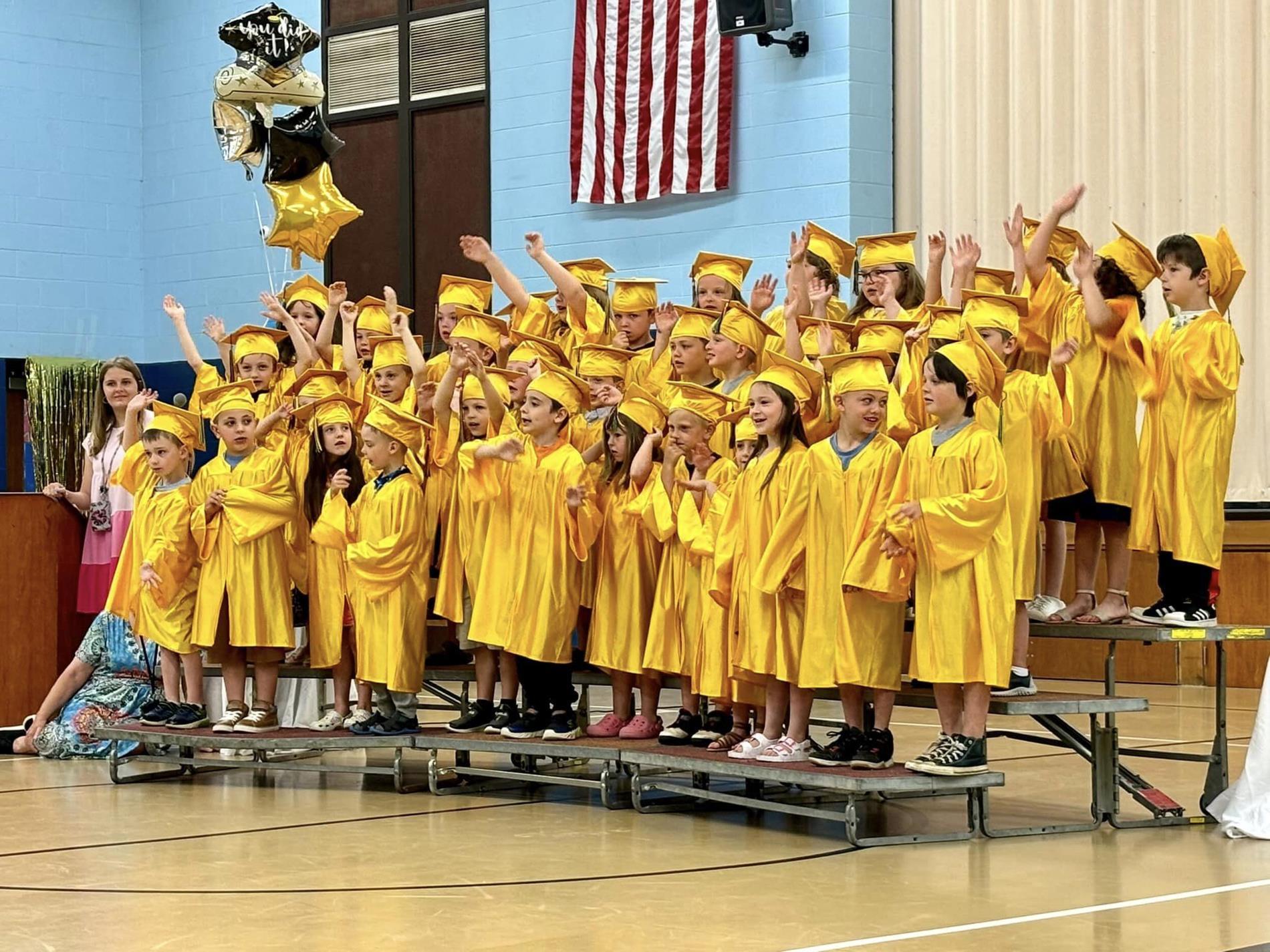 Kindergarten graduation.