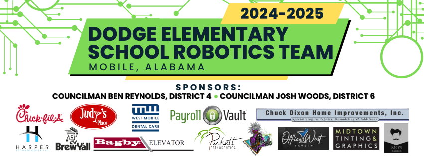 robotics sponsorship banner