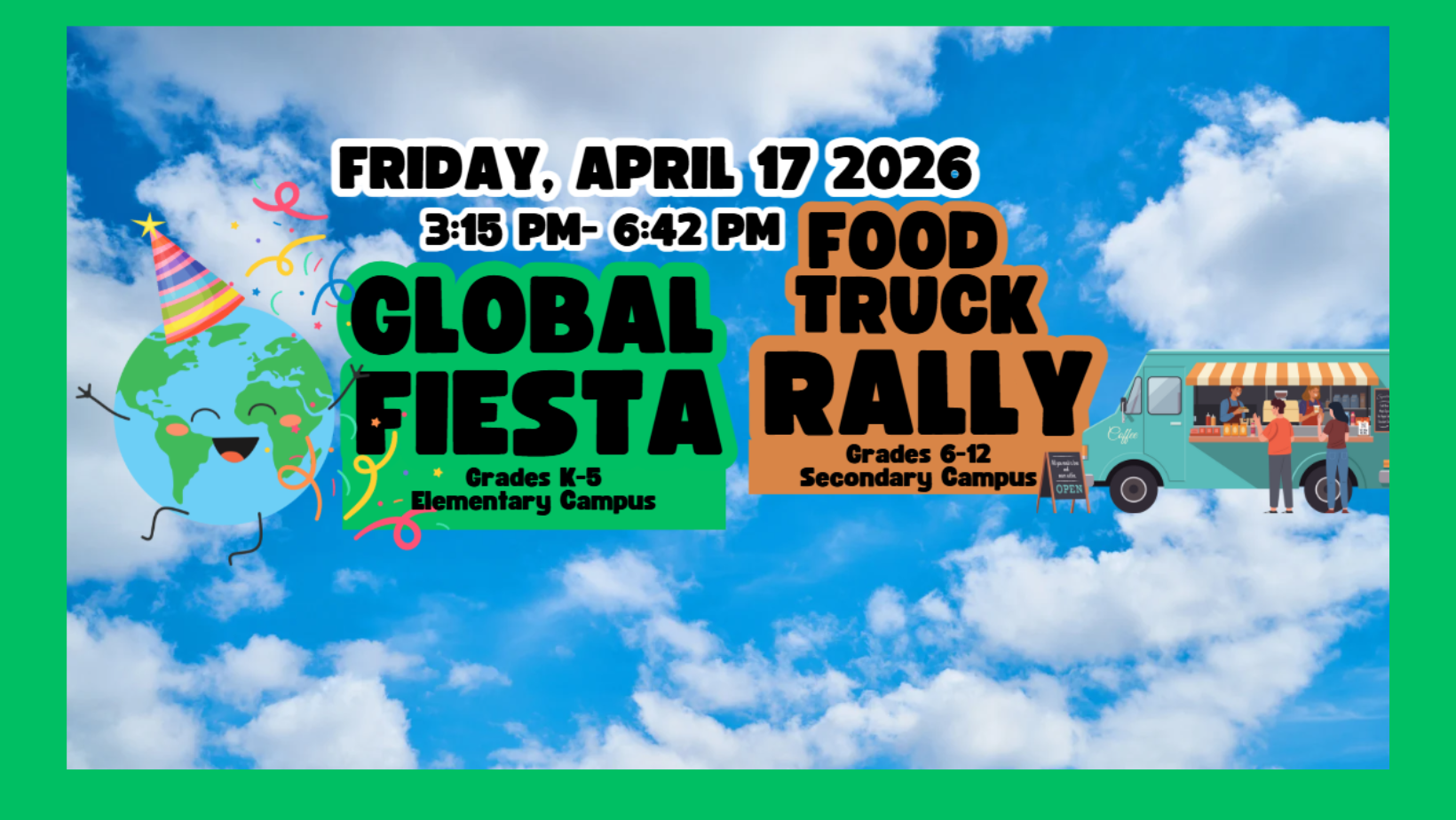 global fiesta and food truck rally