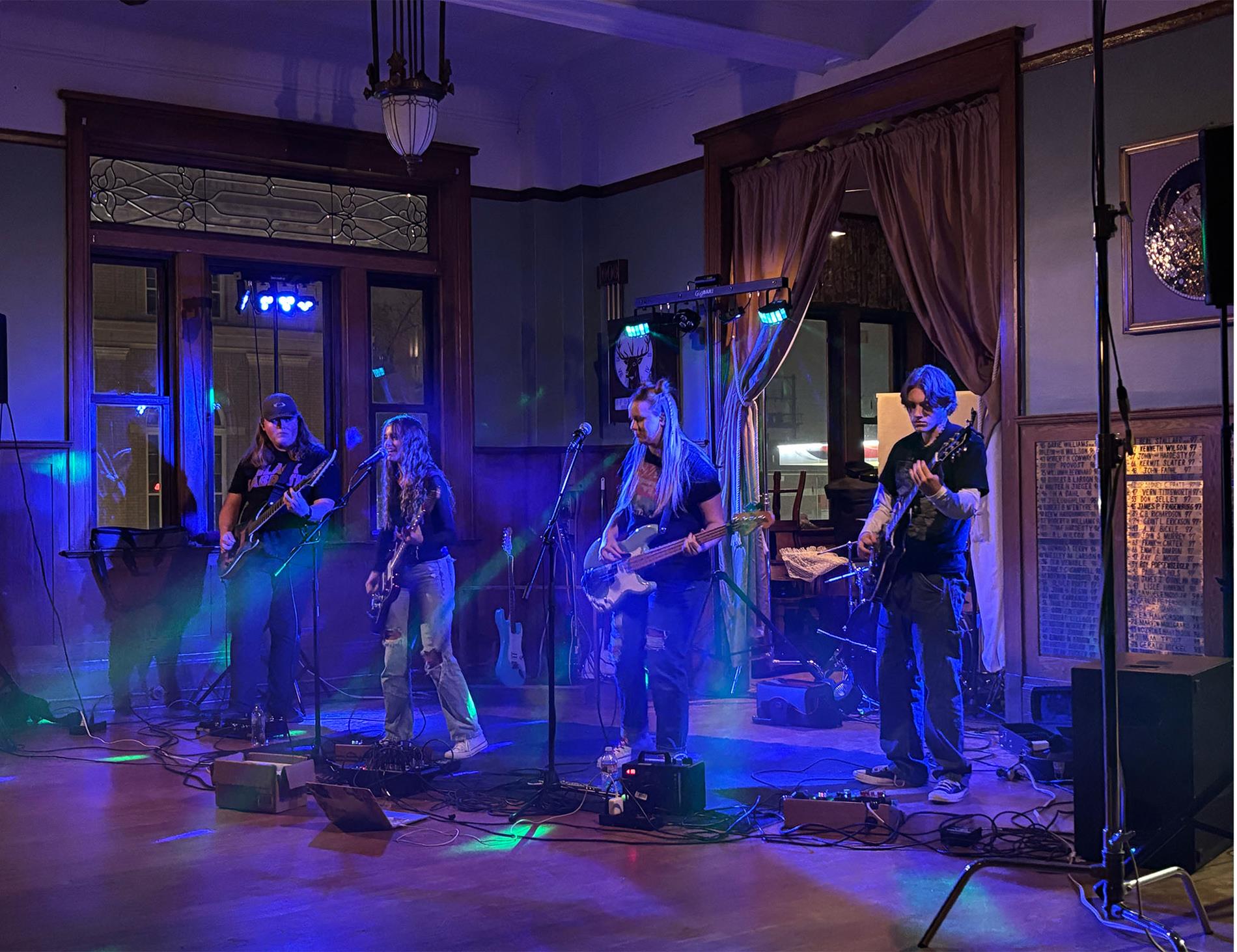 Only Five Fridays Punk Cover Band Elk's Performance