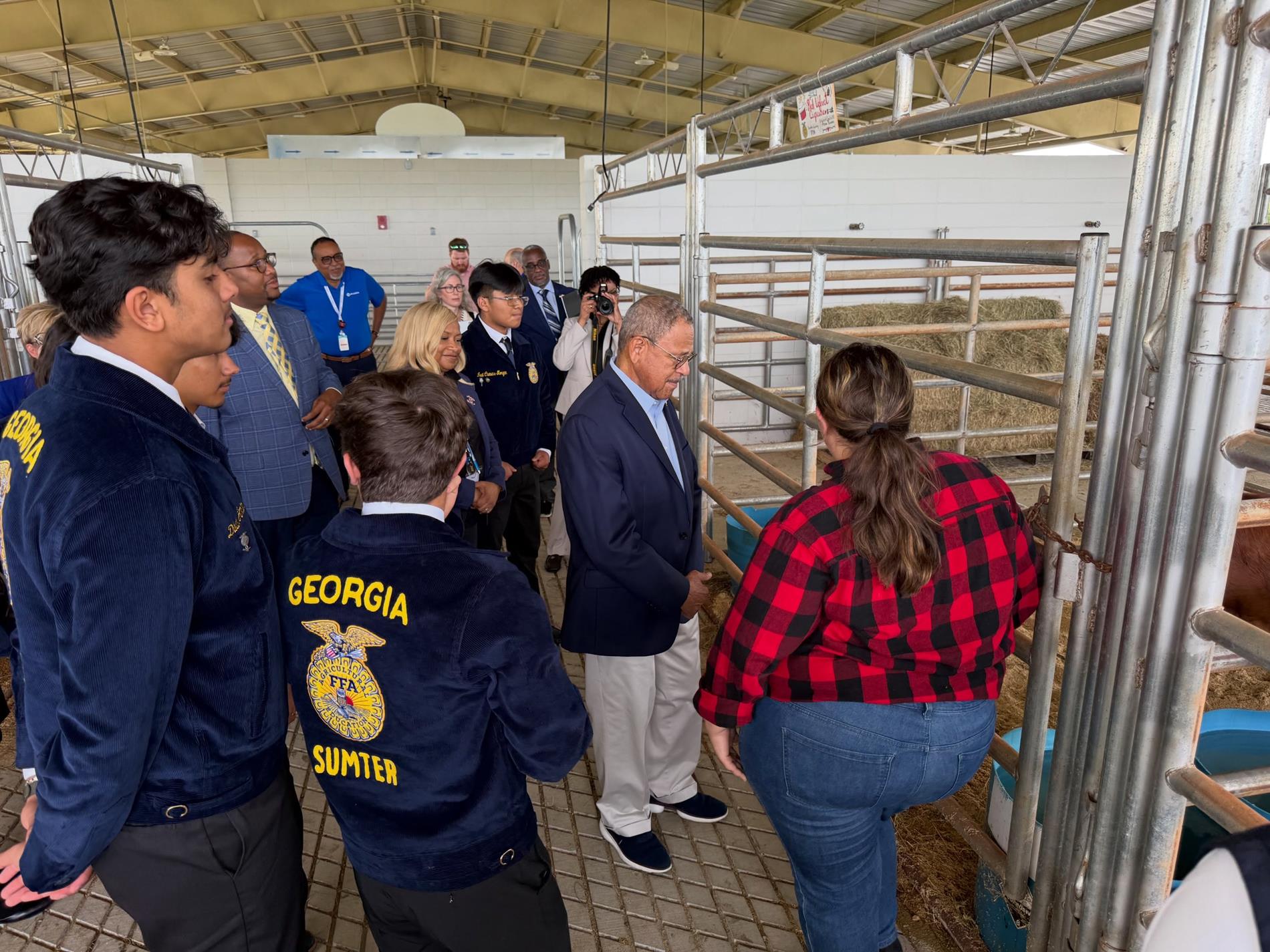 Sanford Bishop Visit 1
