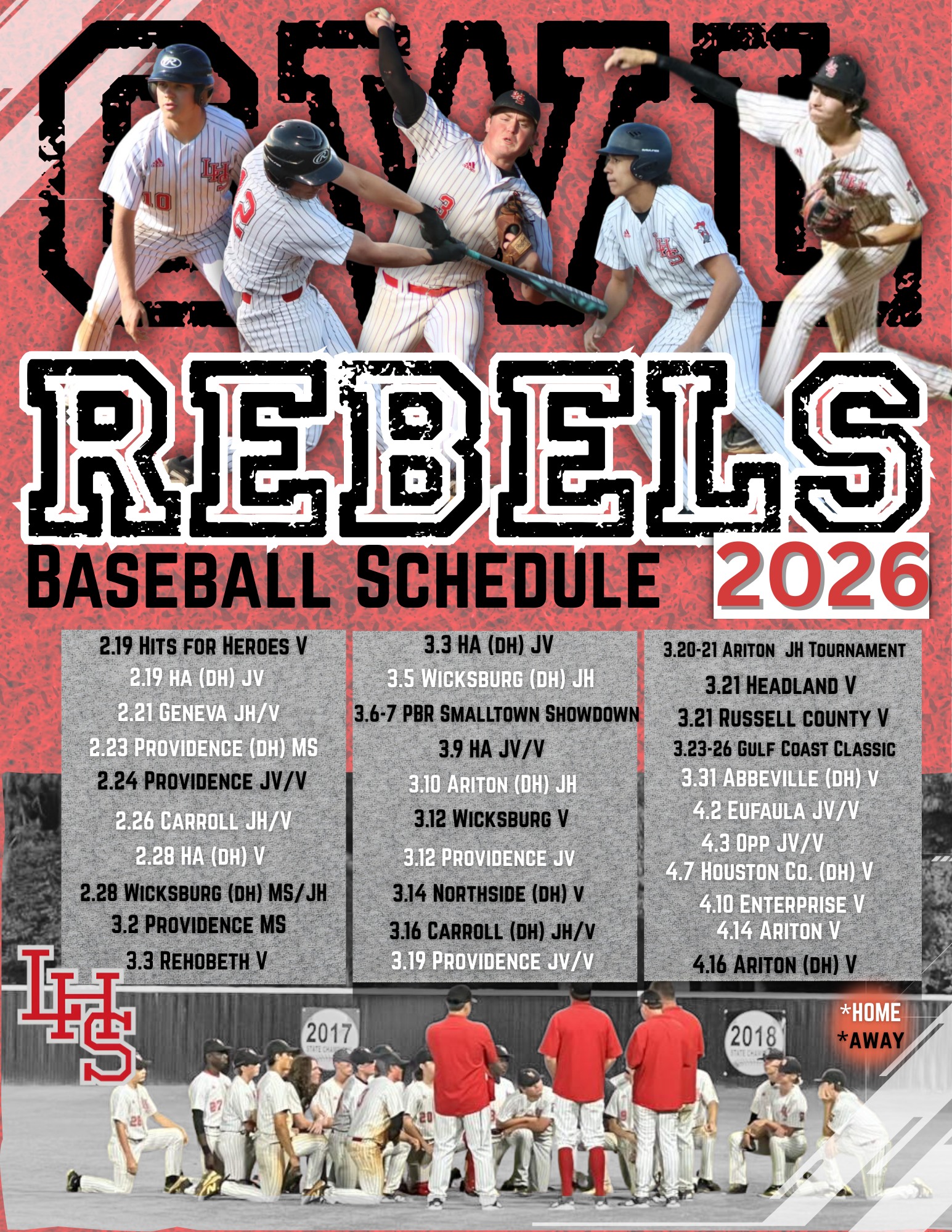 26 Baseball Schedule