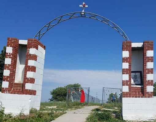 entrance to Wounded Knee