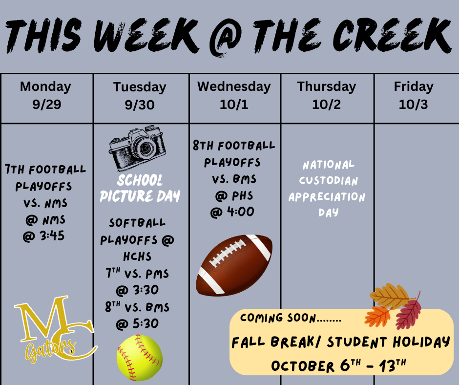 this week at Mossy Creek