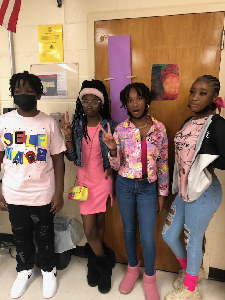 CTC students support Red Ribbon Week .. Wear Pink Friday: “ We’re All in This Fight Together “ 