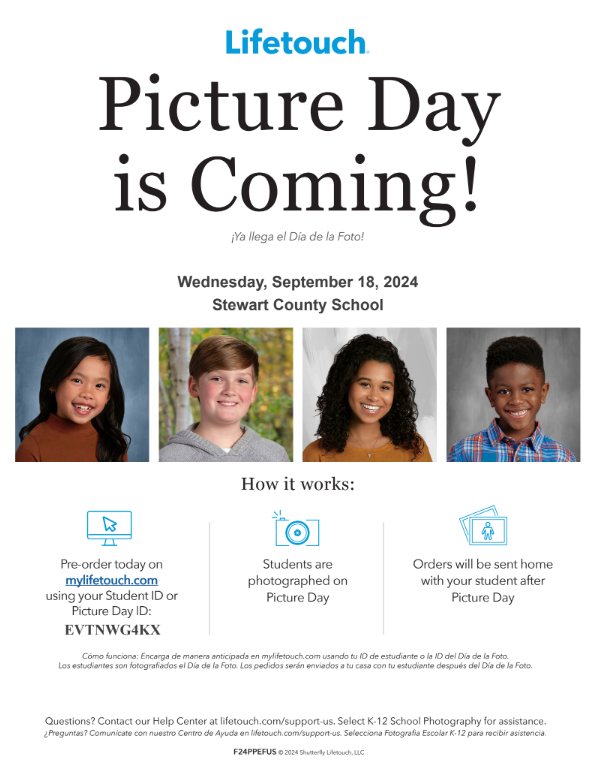 Picture day is September 18