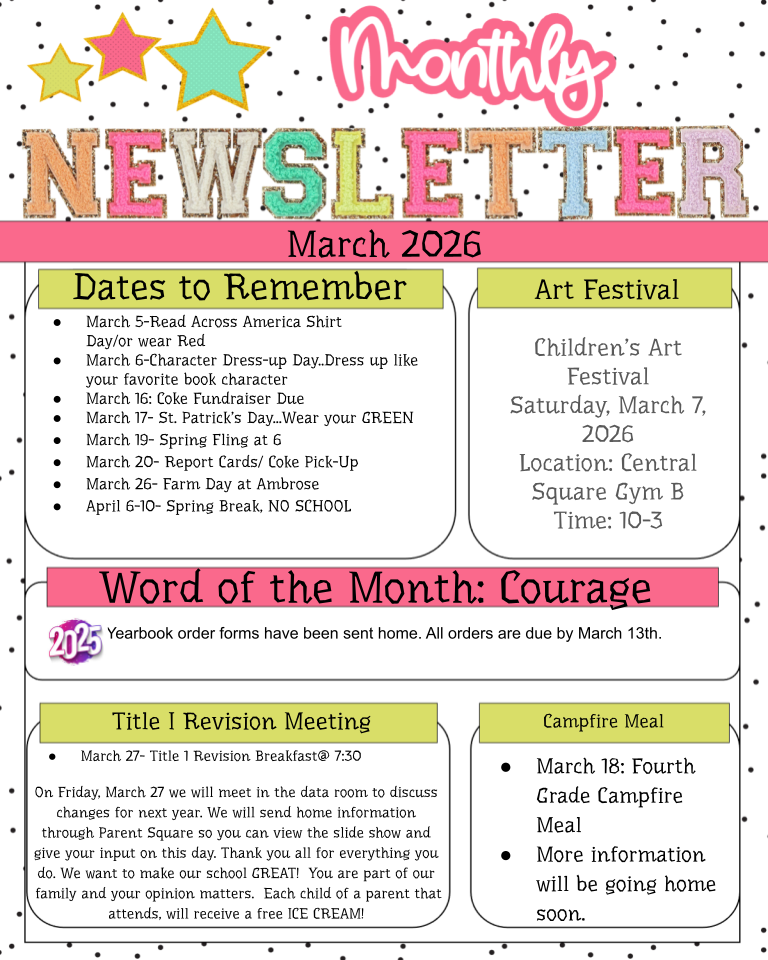 March Newsletter
