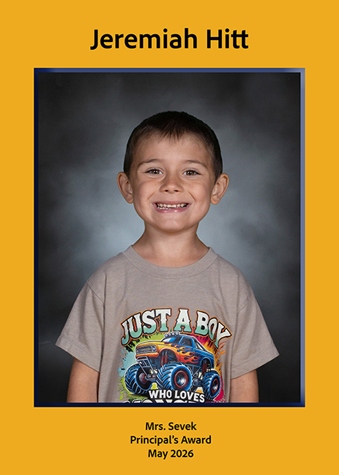 KD Principal's Award 2025-2026