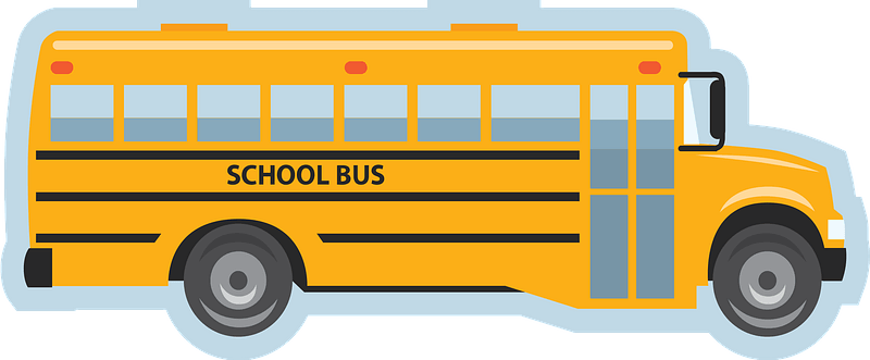 Cartoon School Bus Clipart